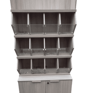 Стеллаж лдсп конфетница бук 5 полок 90/40/200