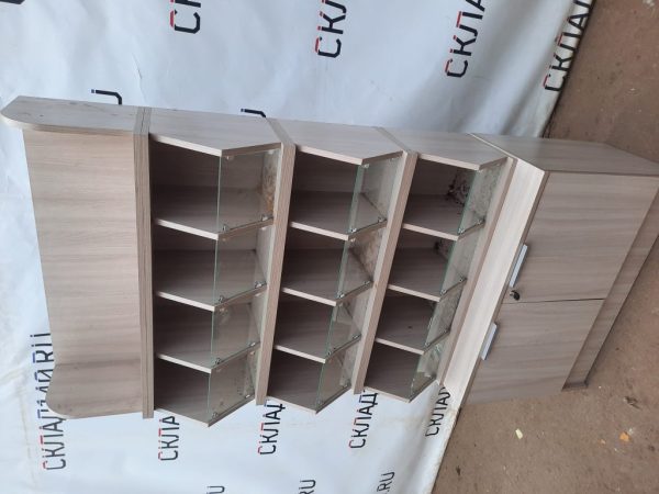 Купить Стеллаж лдсп конфетница бук 5 полок 90/40/200