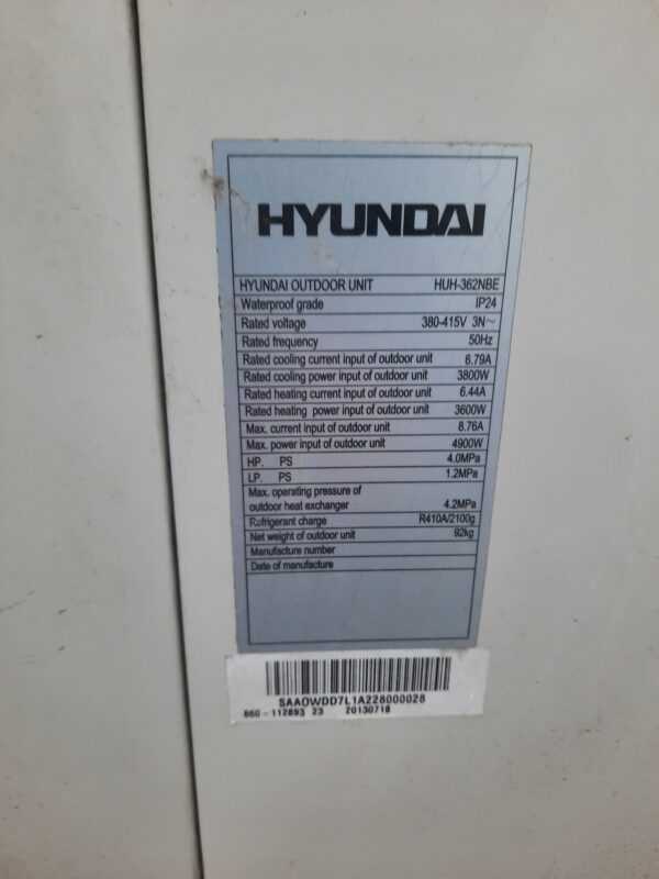 Купить Внешний блок кондиционера hyundai huh-362nbe