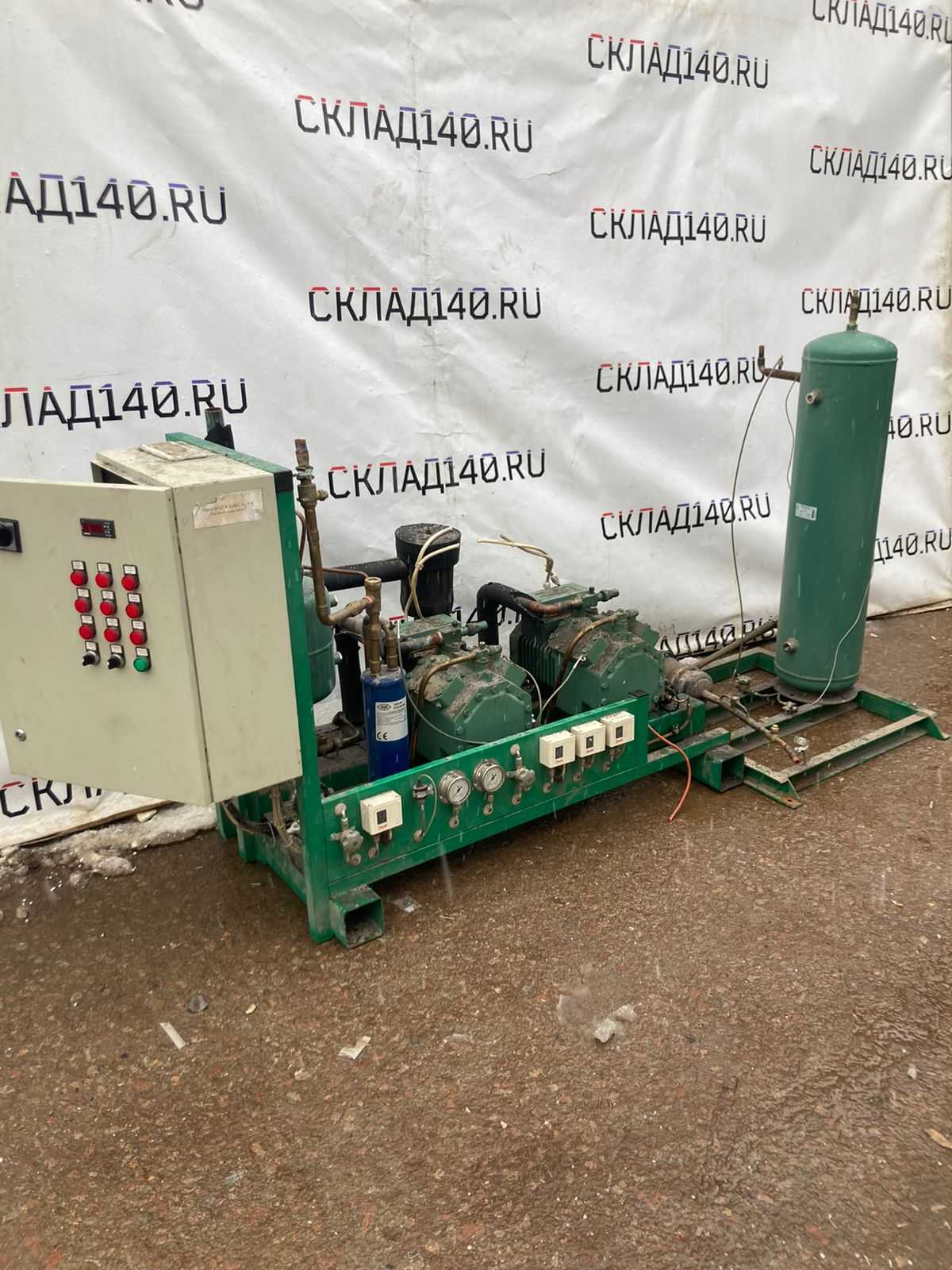 Купить ЦХМ на базе 2-ух компрессорв Bitzer 4ec-6.2y-40s