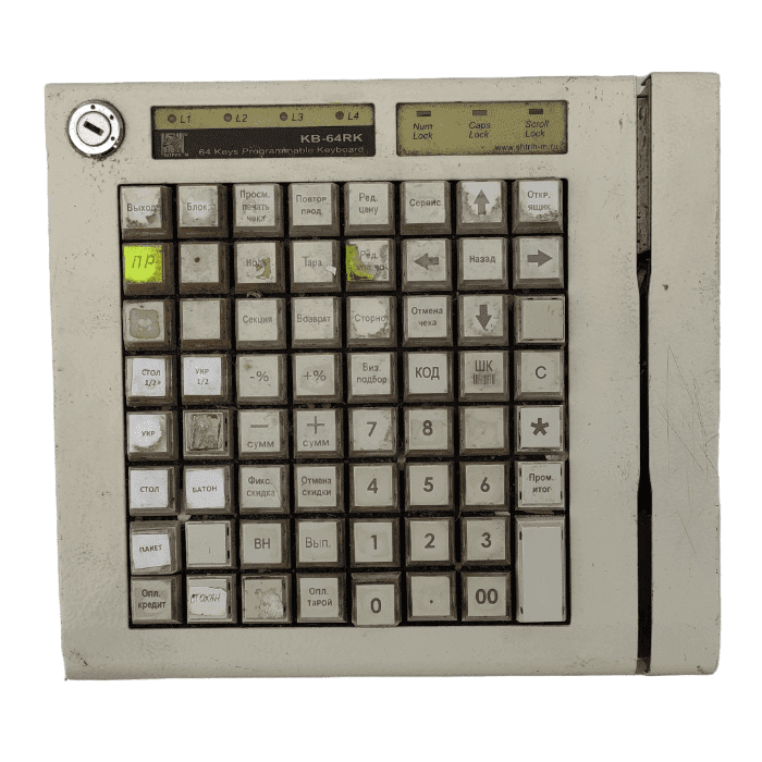 Купить Pos клавиатура Штрих-м КВ 64-RK