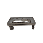 Транспортная тележка на колесах нержавейка 40/60