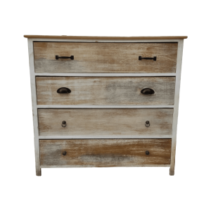 Комод белый 4 ящика 90/44/86