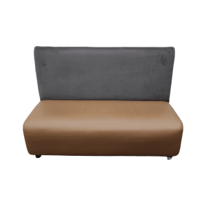 Диван Школьник 123 бежевый кожзам