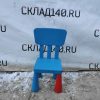 Купить Стул детский пластик синий 30/30/67