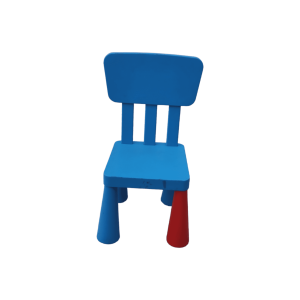 Стул детский пластик синий 30/30/67