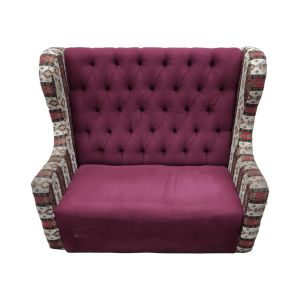 Диван Мальта 130 фиолетовый ткань