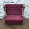 Купить Диван Мальта 130 фиолетовый ткань
