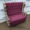 Купить Диван Мальта 130 фиолетовый ткань
