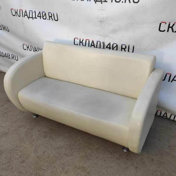 Купить Диван Классик 150 бежевый кожзам
