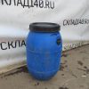 Купить Бочка пластиковая синяя высота 59 диаметр 39
