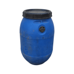 Бочка пластиковая синяя высота 59 диаметр 39