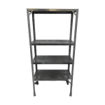 Стеллаж разборный 89.5/50/185 разборный ноги сталь 4 полки