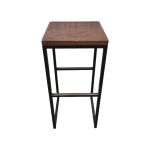 Стул барный Лофт черный