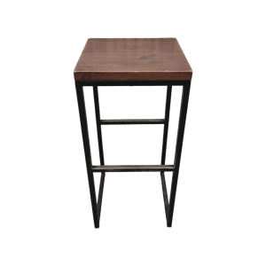 Стул барный Лофт черный