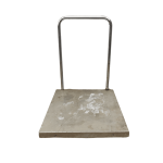 Тележка платформенная 75/62/87 см нержавейка