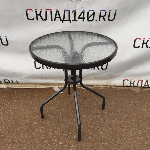 Купить Стол Жардино клаб 60 черный сталь