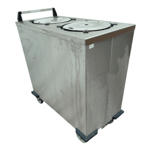 Купить Мармит тепловой для тарелок на колесах диаметр 31 см