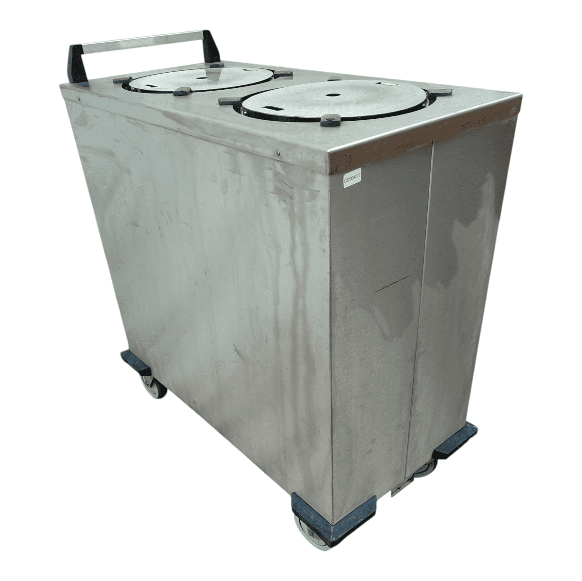 Купить Мармит тепловой для тарелок на колесах диаметр 31 см