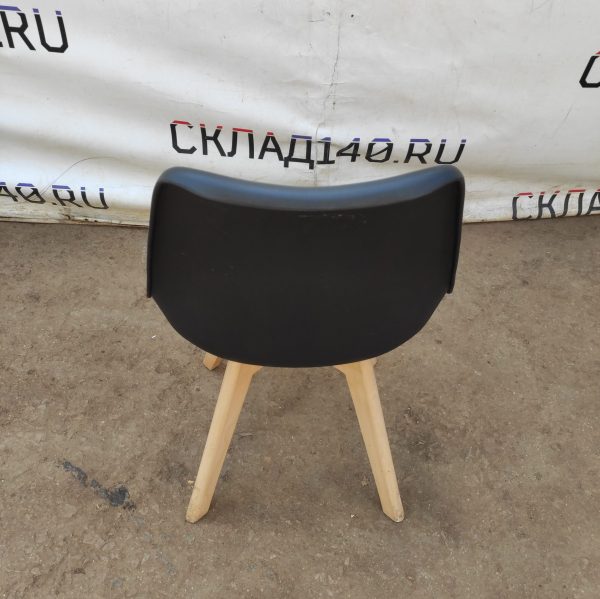 Купить Стул Тьюлип кожа черный