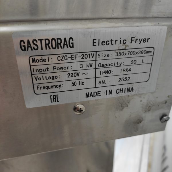 Купить Фритюрный шкаф Gastrorag CZG-EF-201V