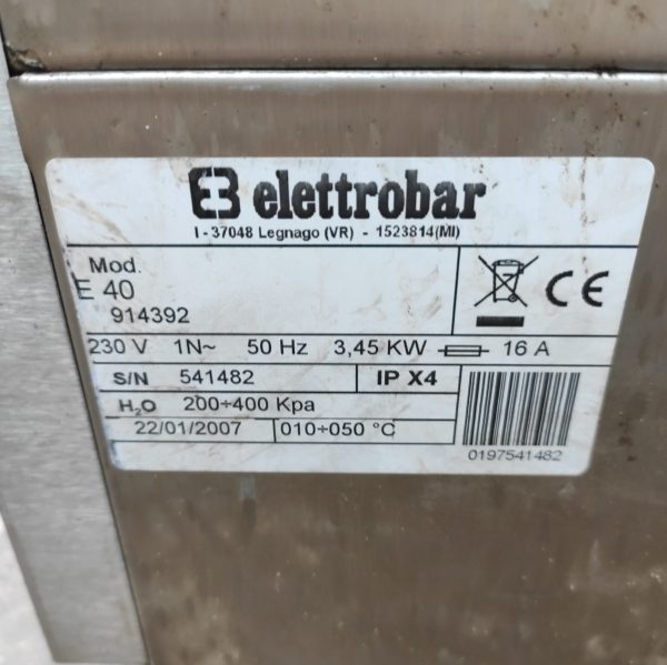 Купить Посудомоечная машина Elettrobar fast 40