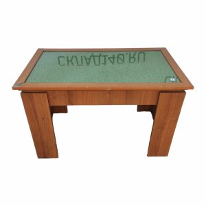 Купить Стол Маджеста 100 трава стекло