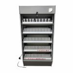 Шкаф для сигарет напольный 61/62/110 пластик/лдсп серый 45 видов