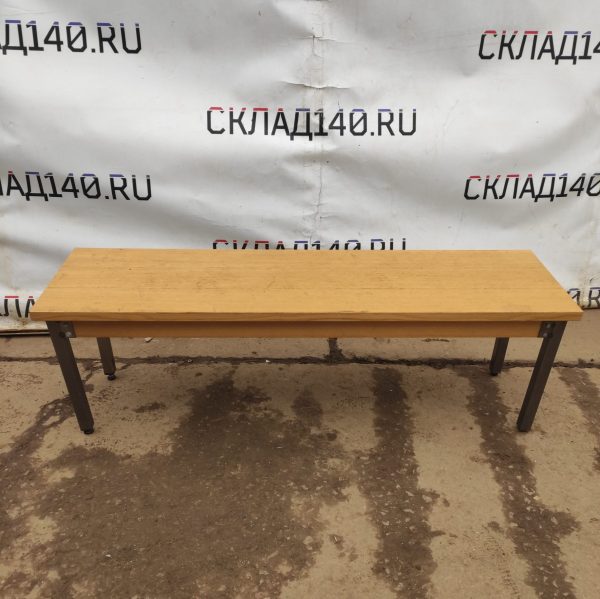 Купить Лавка дерево сталь нерж 152/42/48