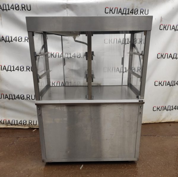 Купить Прилавок холодильный Junior Luxstahl ПХК (С)-1200 Premium (нерж)