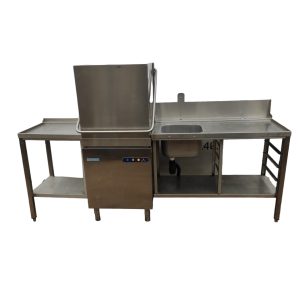 Купить Купольная посудомоечная машина MACH EASY 90 (Стол+мойка с рабочей поверхностью)