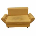 Диван Матрикс 150 желтый кожзам