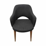 Кресло Амелия черный ткань