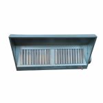 Зонт вытяжной пристенный оцинковка 141/71 высота 30/10 отверстие д25