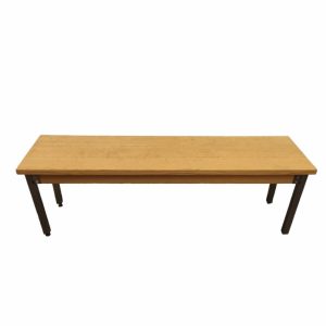 Купить Лавка дерево сталь нерж 152/42/48