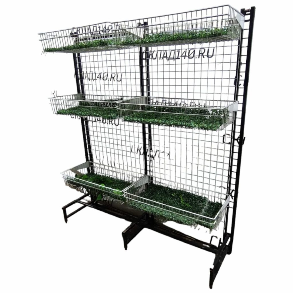 Стеллаж овощной 6 корзин