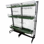 Стеллаж овощной 175/198 6 корзин