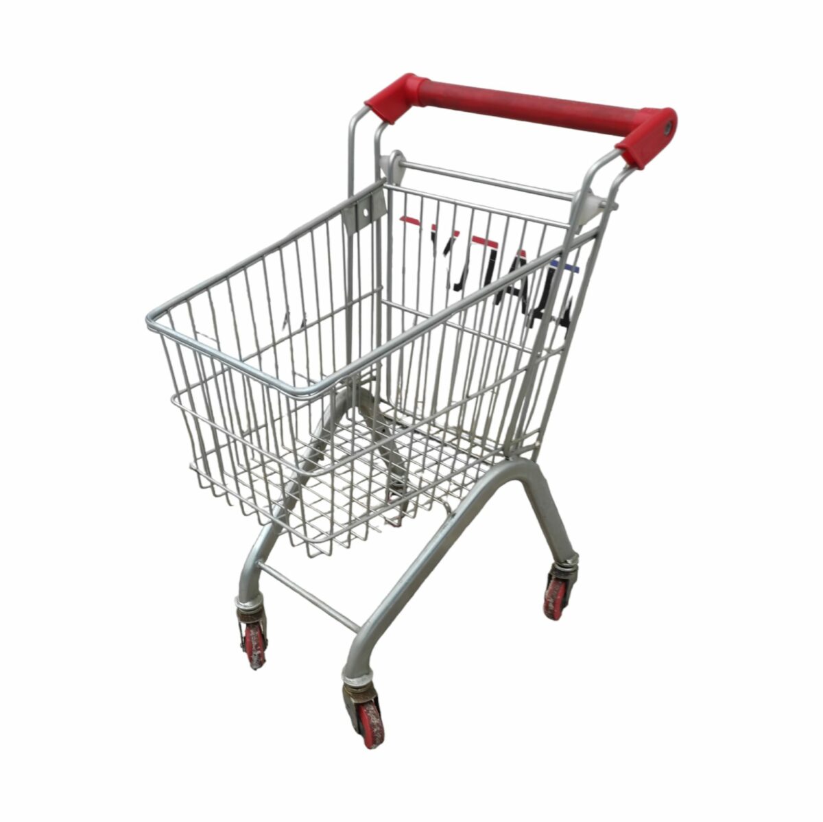 Купить Тележка покупательская детская хром