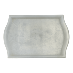 Поднос пластиковый белый