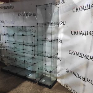 Купить Витрина стеклянные кубы 44/44/215