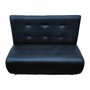 Диван Аманда 120 коричневый кожзам