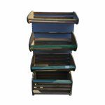 Стеллаж хлебный 100/230 сталь серый