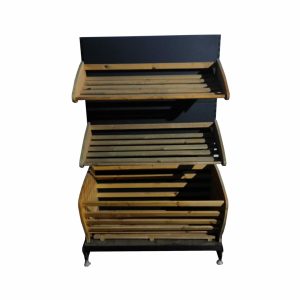 Стеллаж хлебный 100/165 сталь черный