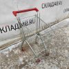 Купить Тележка покупательская детская хром