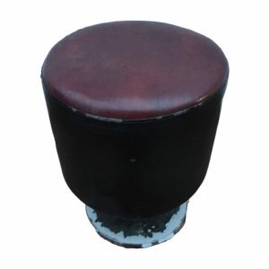 Пуф Успех кожа бордовый