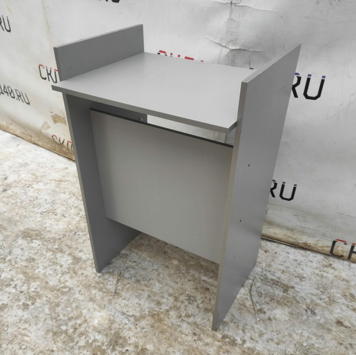 Купить Прилавок кассовый 63.5/45/100 лдсп серый