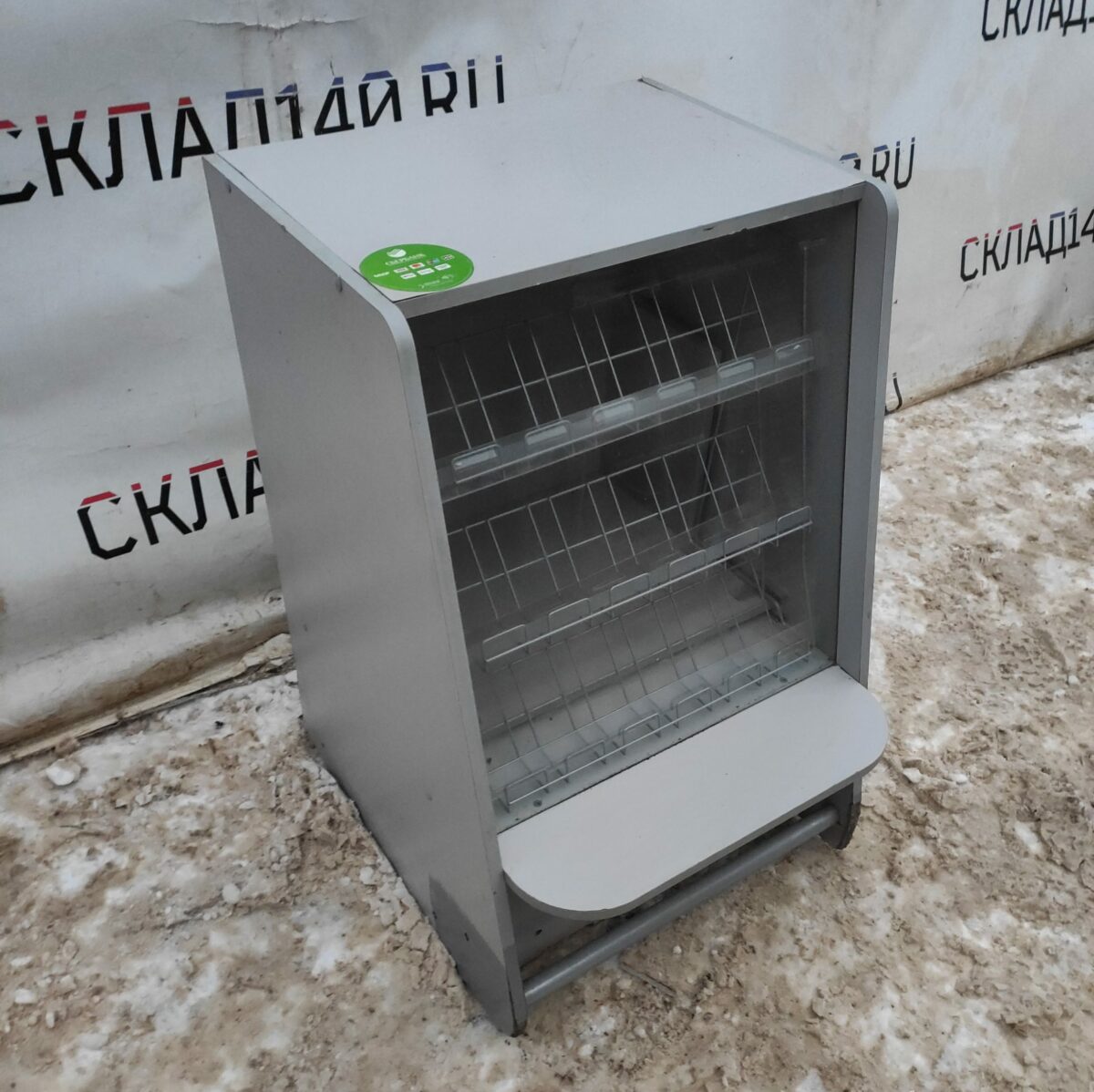 Купить Прилавок кассовый 60/70/90 лдсп/стекло серый