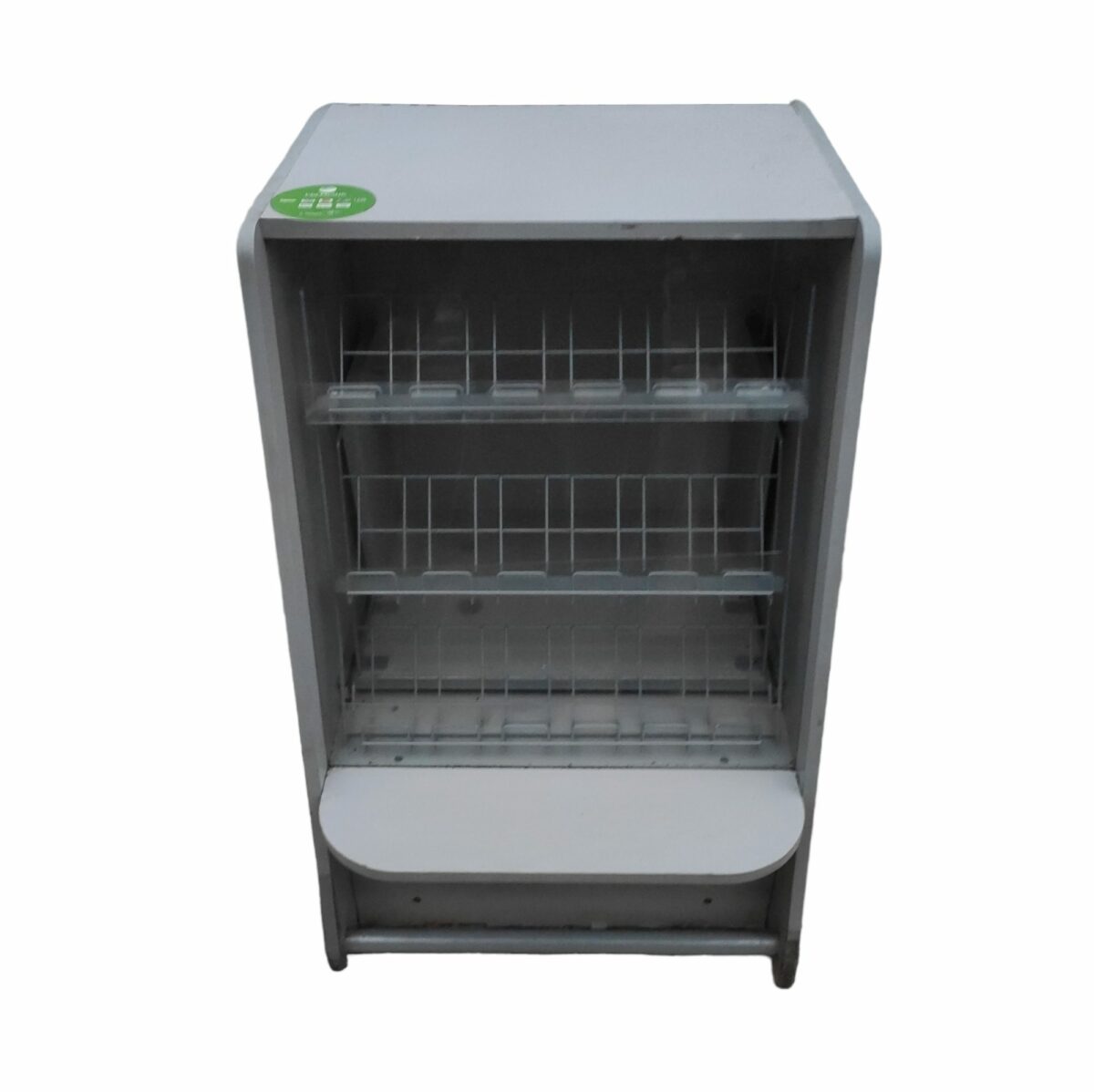 Купить Прилавок кассовый 60/70/90 лдсп/стекло серый