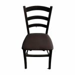 Стул Илава кожа коричневый