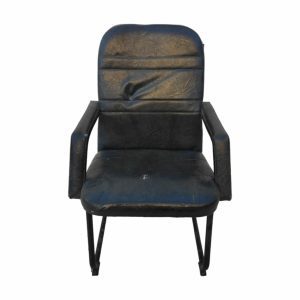 Купить Кресло офисное Мура черный кожа